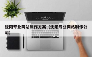 仙桃沈阳专业网站制作方案（沈阳专业网站制作公司）